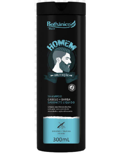 Imagem de Condicionador Cabelo e Barba Bothânico Hair Homem 300mL