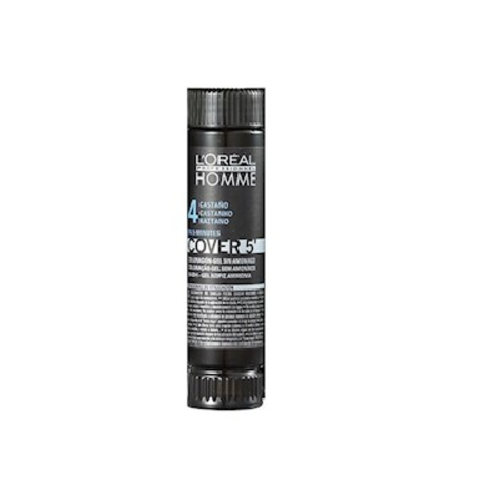 Imagem de Coloração Gel L'Oréal Homme Cover 5 nº 04 castanho, 3 unidades