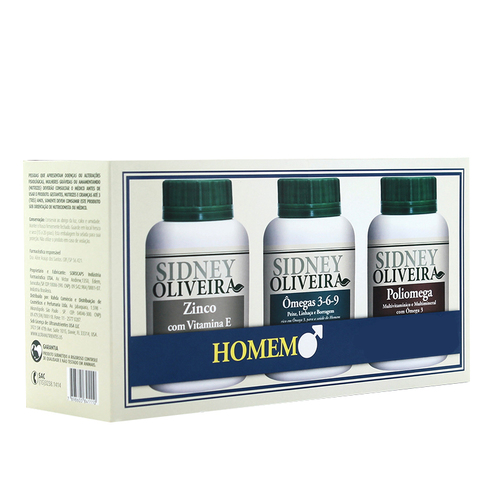 kit homem sidney oliveira-old vitamina e omegas 3,6,9 poliomega-old