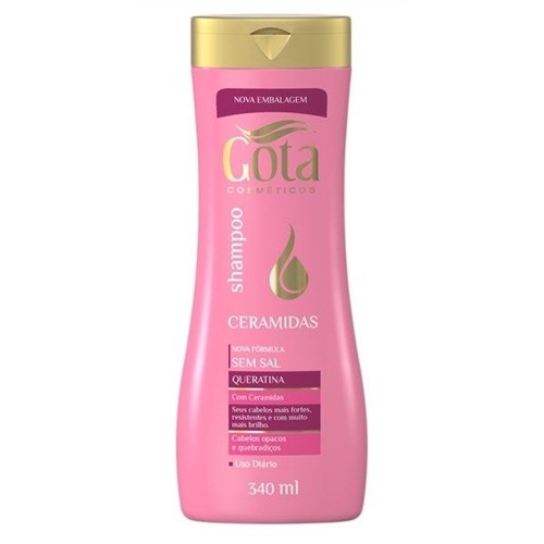 Imagem de Shampoo Gota Dourada Ceramidas 340mL