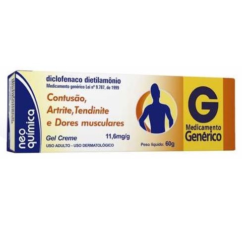 10mg/g, caixa com 1 bisnaga com 60g de gel de uso dermatológico