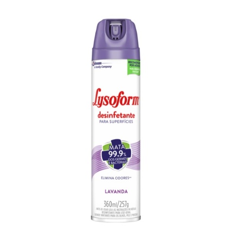 lavanda, aerossol, 1 unidade com 360mL
