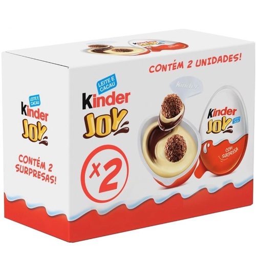 Imagem de Chocolate Kinder Joy com surpresa, sortido, 2 unidades com 20g cada