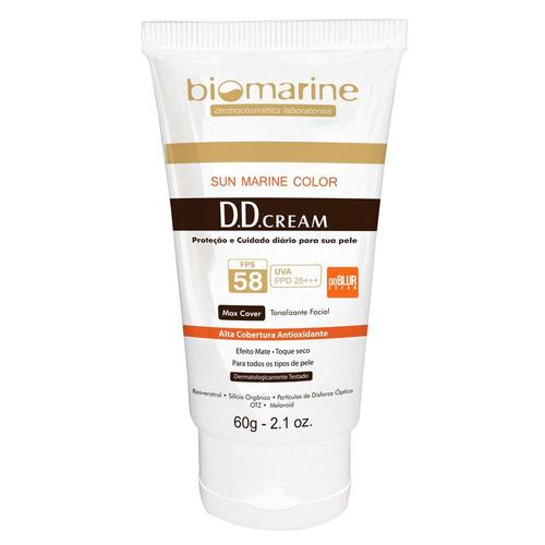 Imagem de DD Blur Cream Biomarine FPS 58, Natural, 60g