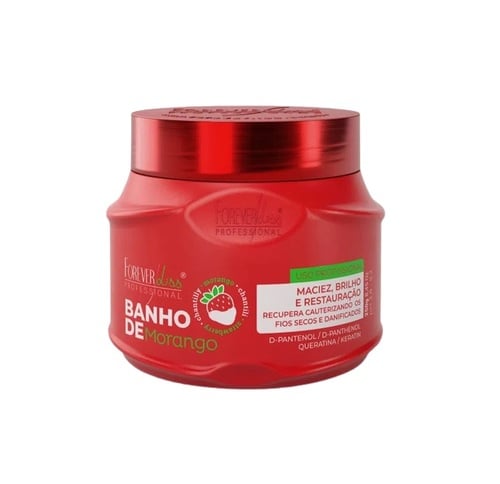 Imagem de Máscara Forever Liss Banho de Verniz Morango 250g