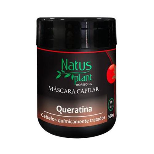 mascara capilar natus plant queratina 500g