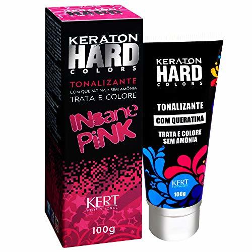 Tonalizante Keraton Hard Colors insane pink com 100g