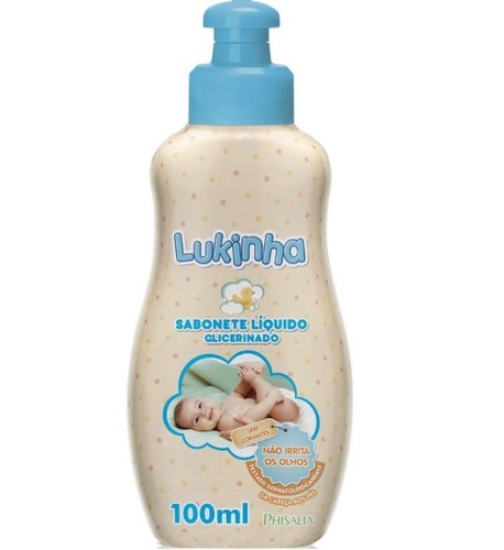 Imagem de Sabonete Glicerinado Lukinha líquido com 100mL