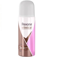 Desodorante Antitranspirante Feminino Rexona Clinical Classic aerossol, 1 unidade com 55mL