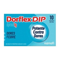 Dorflex DIP 1g, caixa com 10 comprimidos