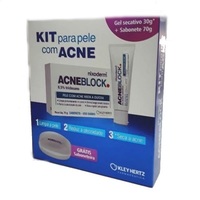 Ofertas de Kit Nixoderm Acneblock Pele Mista e Oleosa gel secativo, 30g ...